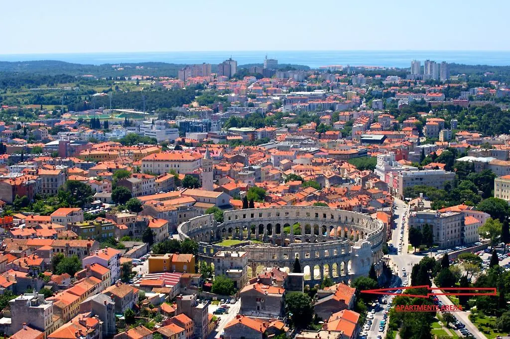 Apartments Arena Pula Croatia